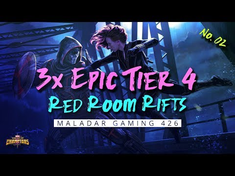 3x Epic Red Rifts Tier 4 & Rewards (No.02) - Marvel Contest of Champions