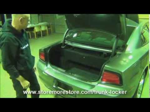 How to Install a Gun Locker Drawer into the Trunk of a Dodge Charger Police Car