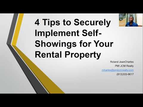 4 Tips to Securely Implement Self-Showings for Your Rental Property