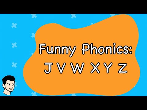 Funny Phonics J V W X Y Z — Sea Class August 2026