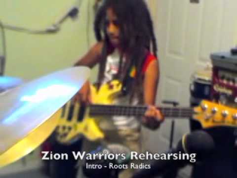 Zion Warriors Rehearsing Intro Roots Radics