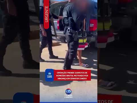 Operação prende suspeito de homicídio em Senador Canedo