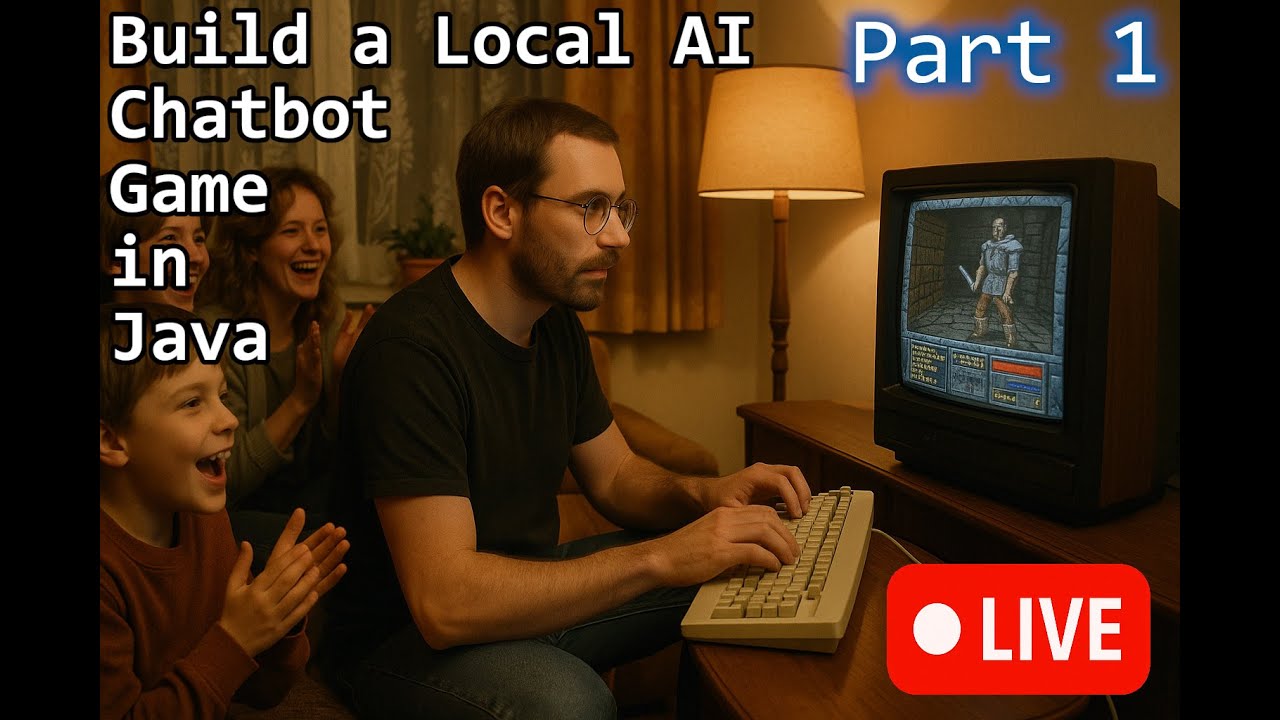 Local AI Chatbot Game in Java