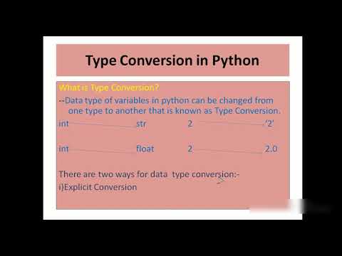Implicit Type Conversion In Python Cbse Class 11 Computer Science Ncertpython Practical In Hindi