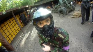 preview picture of video 'GoPro: Delta Force Paintball - London Bus - UK - Guildford - Deepwood'