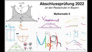 Abschlussprüfung Mathematik 2022 A 1 Nachtermin Lösungen