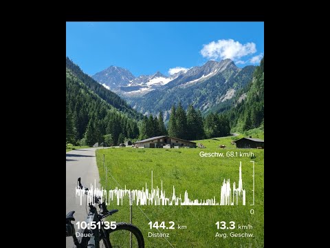 Ebbs nach Sterzing mit dem e-bike übers Pfitscher Joch