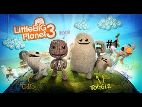 Little Big Planet 3 Gameplay Part 1