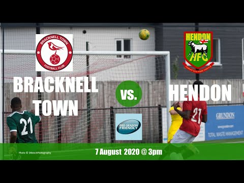 Bracknell Town 2 Hendon 4 - Highlights 8 August 2020