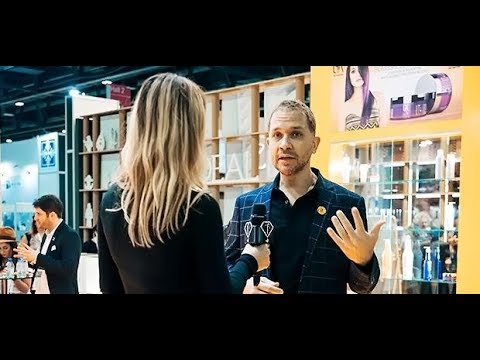 Interview with Fashion TV at Beautyworld Middle East, Dubai 2018