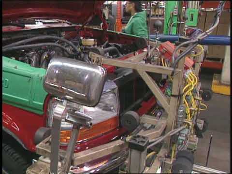 Thumbnail for 1995 Bronco Manufacturing Footage from Ford Communications Network - FCN by Ford Motor Company