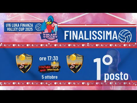 Finalissima 1°-2° posto Volano vs Fornace U16 Luka Finanza Volley Cup 2025