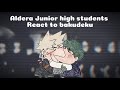 Aldera Junior High Students React To Bakudeku My Hero Academia