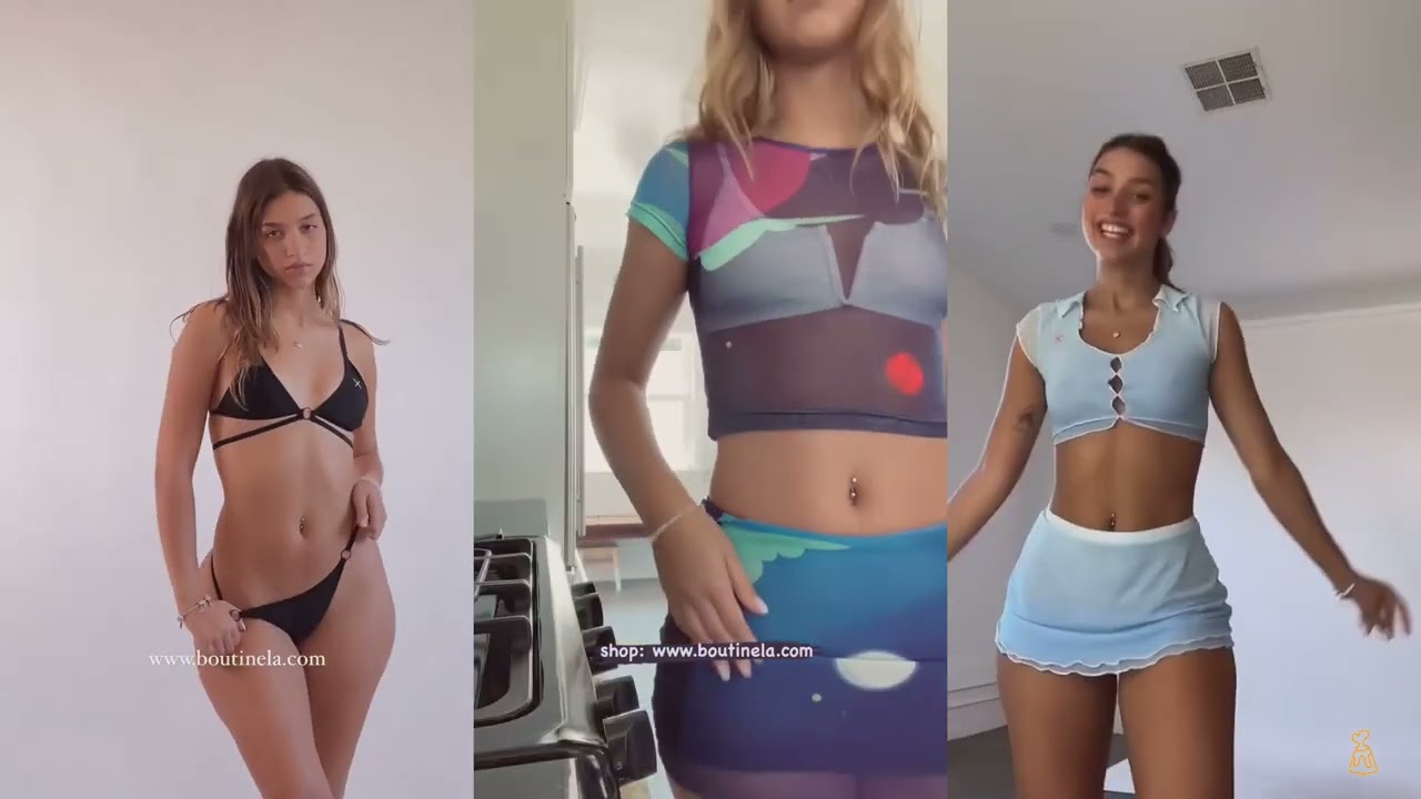 Mika Boutine Insta Bikini reel compilation