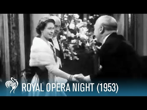 Royal Opera Night: 'Gloriana' Premiere (1953) | British Pathé