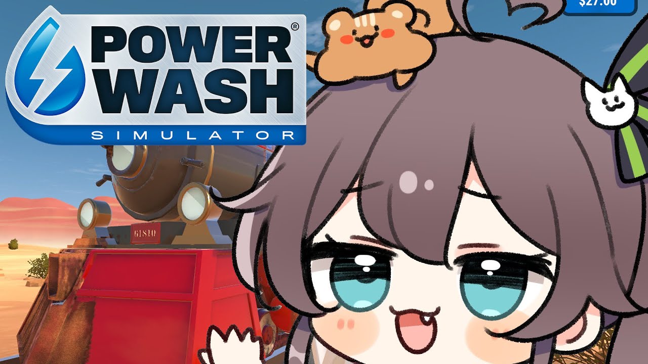 【PowerWash Simulator】深夜のあわあわやさん【ホロライブ/夏色まつり】