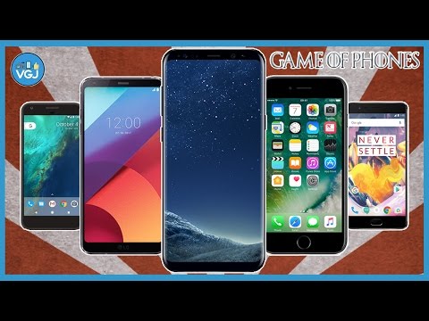 Galaxy S8 v iPhone 7 v Google Pixel v LG G6: Who Will Win The Game of Phones? Spring 2017 Edition