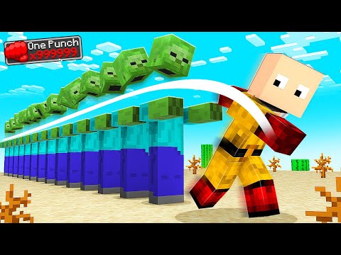 EpicDipic - I Became ONE PUNCH MAN In Minecraft
