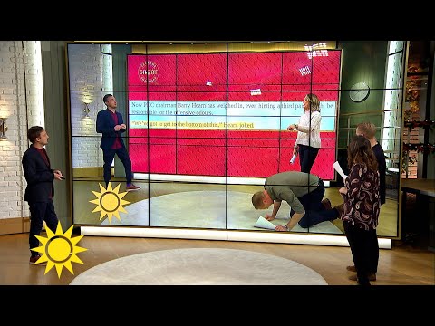 Soraya och Jesper: "Tack för alla skratt, Axel Pileby!" - Nyhetsmorgon (TV4)