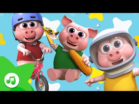 Oink Oink | Los tres Chanchitos 🐷| Canciones Infantiles | La Granja de Zenón