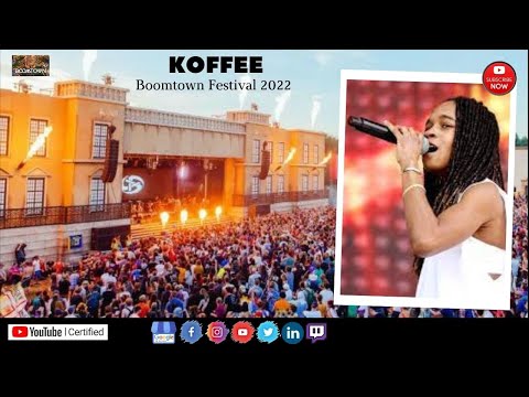Official Koffee Live Performance at Boomtown 2022 [4k Quality]
