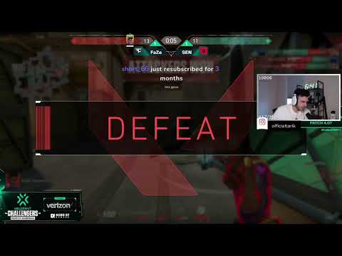 Tarik reacts to FaZe beats Sentinels in VCT