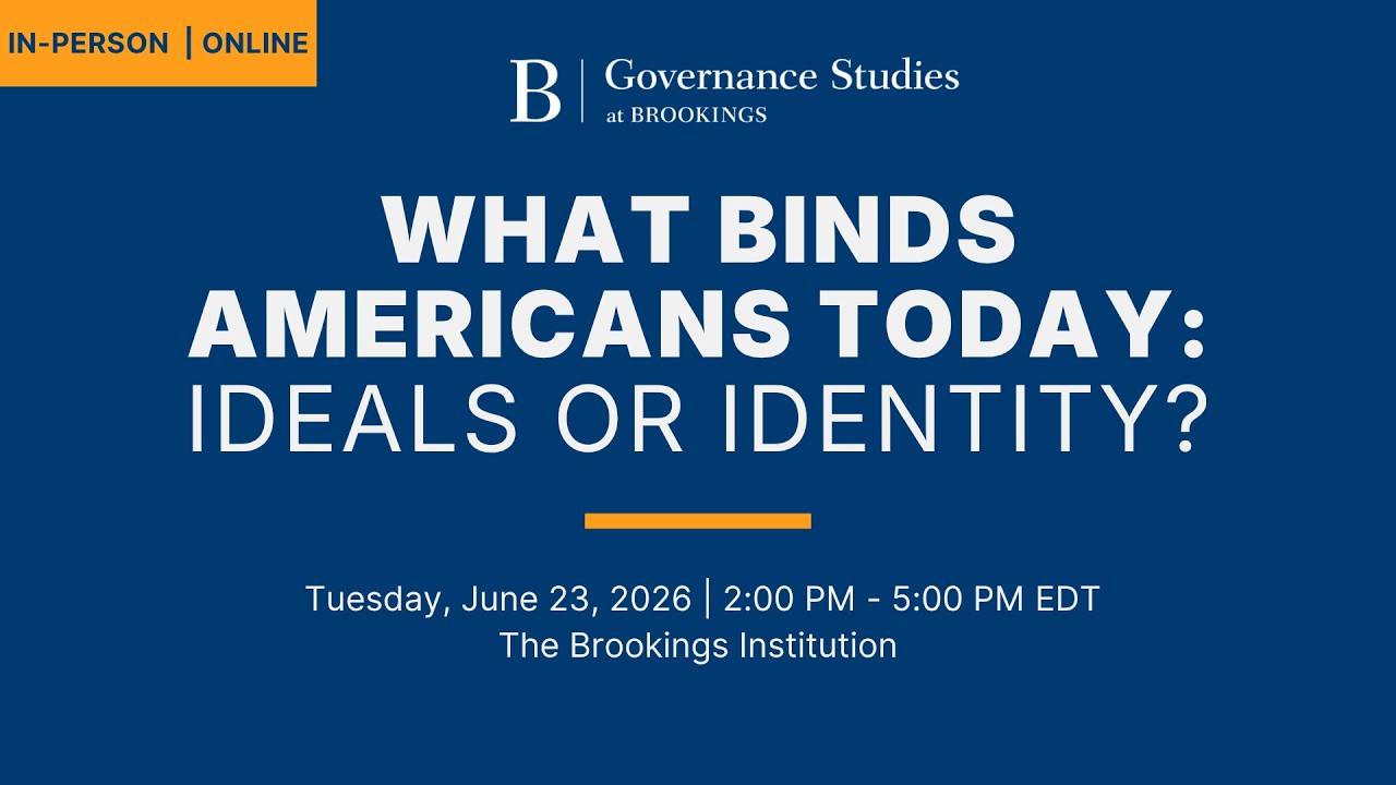 What binds Americans today: Ideals or identity?