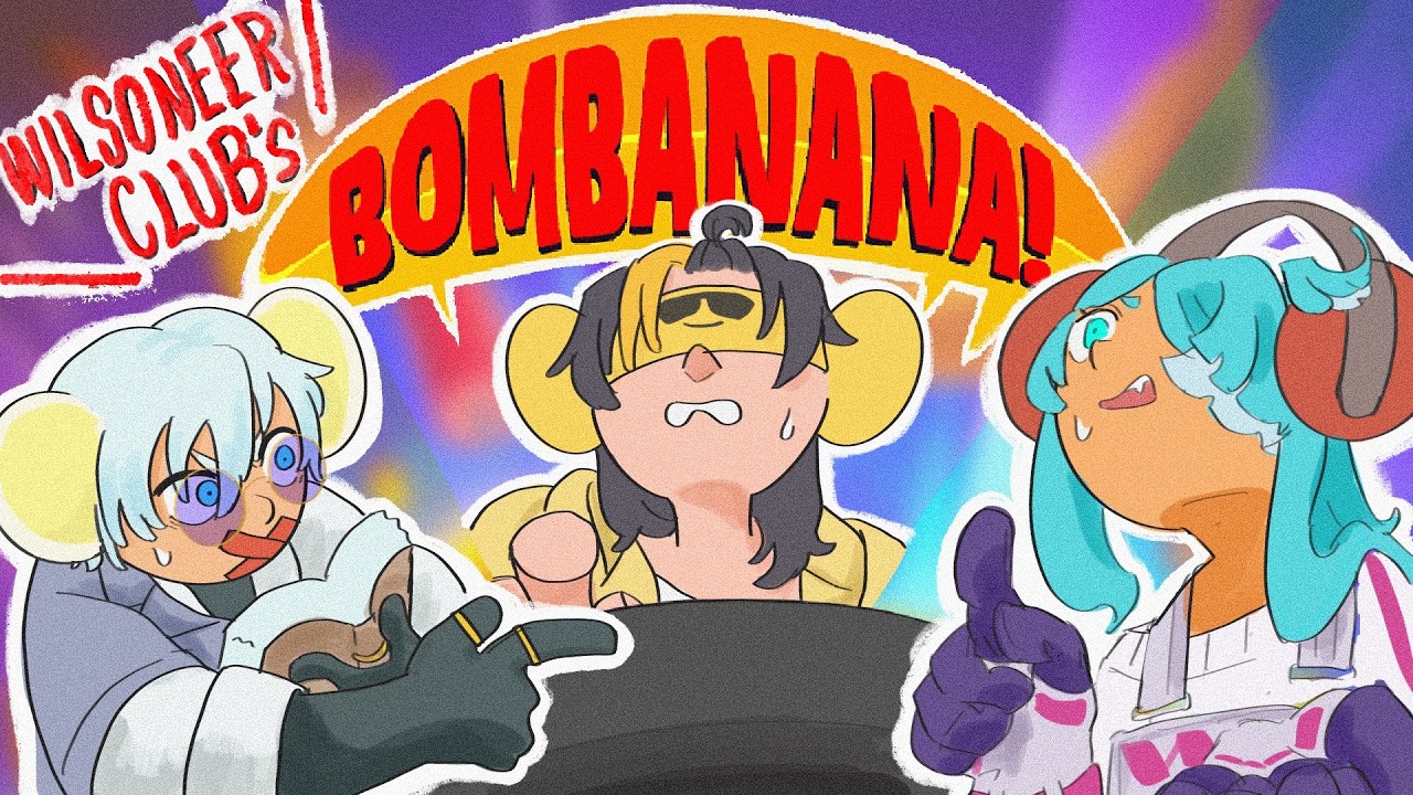 BOMBANANA! - hello wilsoneer oomfs, this is shu yamino nijisanji en stream gaming with vtuber #viral