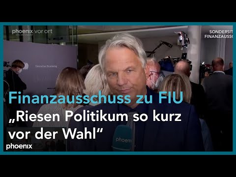 Finanzausschuss:  phoenix-Hauptstadtkorrespondent Gerd-Joachim von Fallois berichtet am 20.09.21