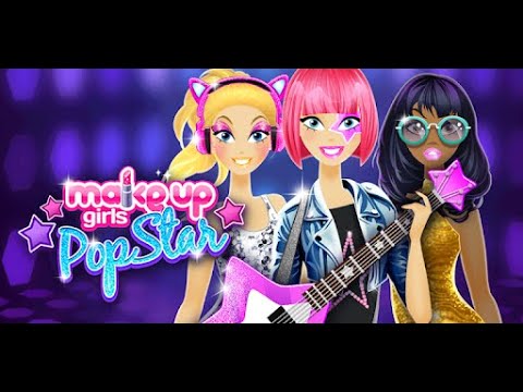 Makeup girls star dress up Video