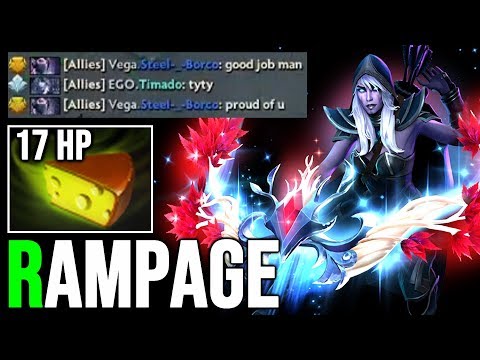 TIMADO Rampage Drow Ranger with Insane Low Hp Play (Timado Dota 2 Stream #4)