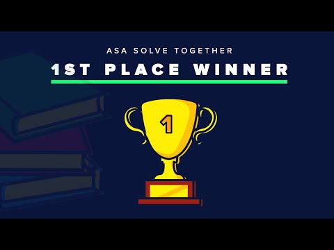 ASA Solve Together - 1st Place Winner