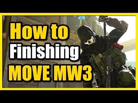 How to Perform a Finishing Move in COD Modern Warfare 3 (Quick Tutorial)
