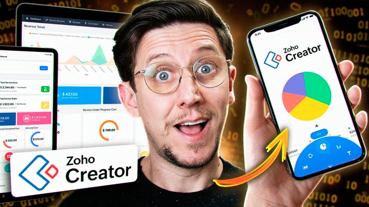 Crie aplicativos para celular com Zoho Creator