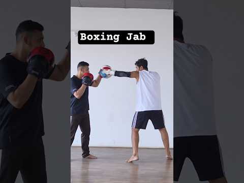 Master the PERFECT Boxing Jab in 10 Seconds 🥊🔥#boxing #boxingtraining #martialarts #homeworkout