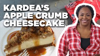 Kardea Brown's Big Apple Crumb Cheesecake | Delicious Miss Brown | Food Network