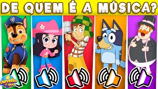 Mega Desafio dos DESENHOS INFANTIS 🧠 Adivinhe pela Música + 30 Jogos Divertidos