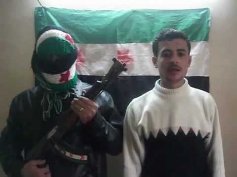 انشقاق مجند عن الحرس الجمهوري وانضمامه إلى كتيبة العقاب الرايات السود في الغوطة الغربية في ريف دمشق