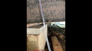 Single Wide Mobile Home Leveling with a DIY Water Level Part One