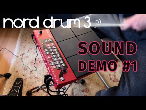 Nord Drum 3P 6-Channel Modeling Percussion Synthesizer 2016 - Present - Red image 4
