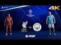FC 25 Liverpool Vs Manchester City Ft Chiesa Haaland UEFA Champions League PS5 4K60