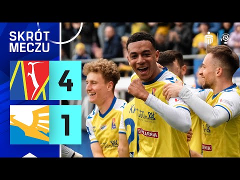 Motor - Stal | SKRÓT | Grad goli! 18-latek strzela w debiucie! | Ekstraklasa 2024/25 | 26. kolejka