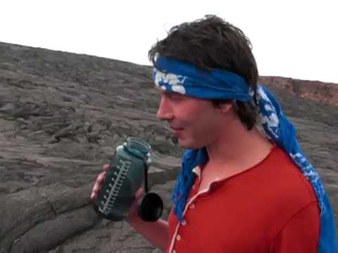 Wonders of the solar system - Camping at the Lava Lake Volcano
