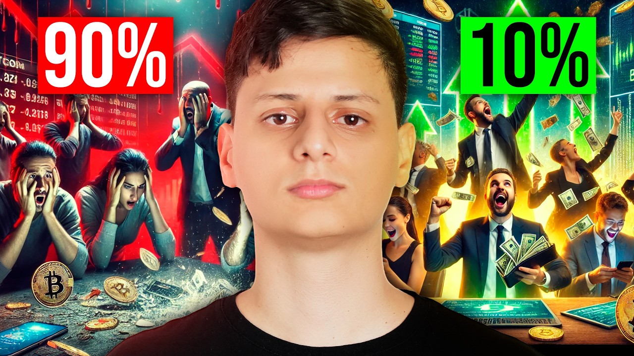 INVISTA MELHOR DO QUE 90% DAS PESSOAS EM CRIPTO