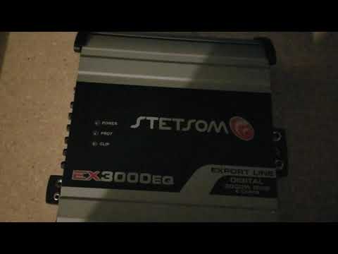 New amp came in (Stetsom 3k)