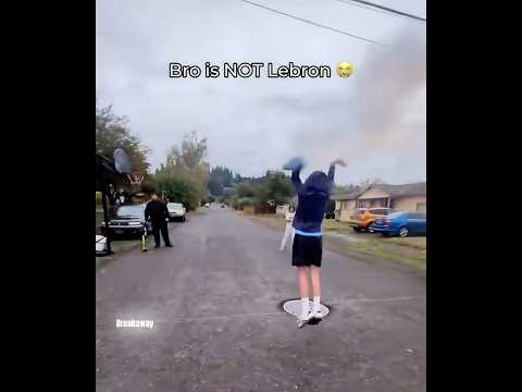 Bro VAPORISED the ball 😭 #basketball
