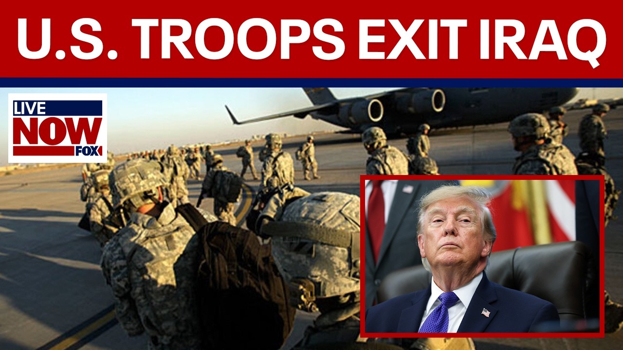 BREAKING: US troops withdraw from Iraq amid Iran war