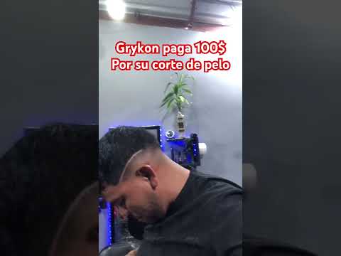 Grykon paga 100$ por su corte de pelo #barbero #barbershop #barberias #fade #haircut #music #musica