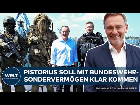 NEUER AMPEL-STREIT: Christian Lindner kontert Boris Pistorius in Debatte um Bundeswehr-Etat