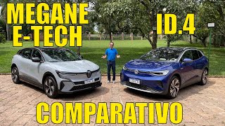 Comparativo Renault Megane E-Tech x Volkswagen ID4